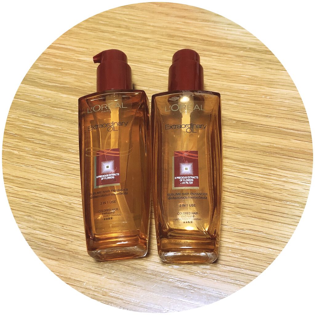 エルセーヴ エクストラオーディナリー オイル サラサラフィニッシュ/ロレアル パリ/ヘアオイルを使ったクチコミ（1枚目）