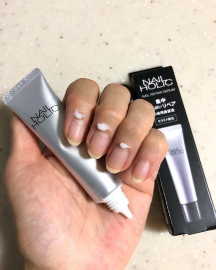 リペア セラム/ネイルホリック/ネイルオイル・トリートメントを使ったクチコミ(3枚目)