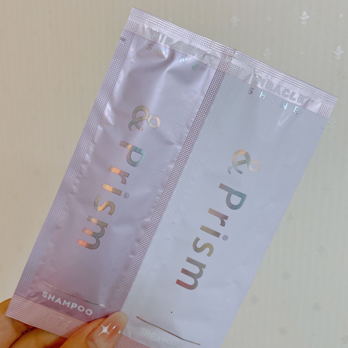 ミラクル シャイン シャンプー/ヘアトリートメント/&Prism/市販シャンプーを使ったクチコミ(1枚目)