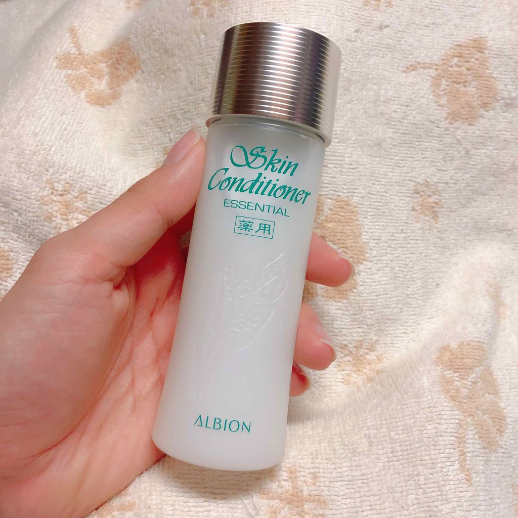 アルビオン 薬用スキンコンディショナー エッセンシャル 110ml/ALBION/化粧水を使ったクチコミ（3枚目）