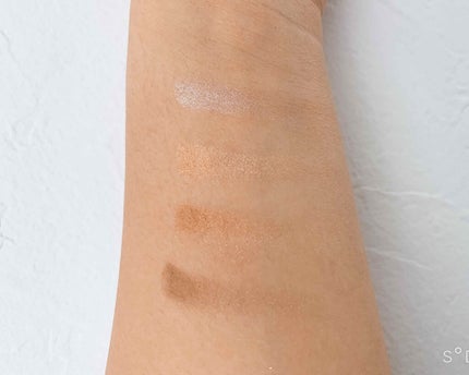 グラデーション アイ カラー(チップ付)/ちふれ/アイシャドウパレットを使ったクチコミ(2枚目)