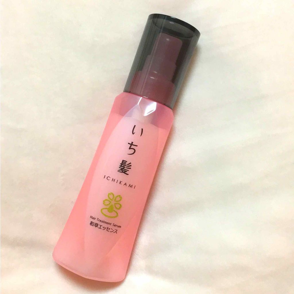 潤濃和草エッセンス/いち髪/ヘアミルクを使ったクチコミ（1枚目）