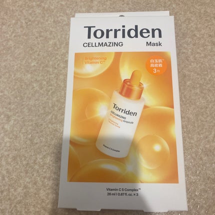セルメイジング ビタC ブライトニングマスク/Torriden/シートマスク・パックを使ったクチコミ(1枚目)