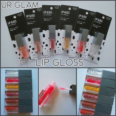 URGLAM　LIP GLOSS クリアイエロー/U R GLAM/リップグロスを使ったクチコミ（1枚目）