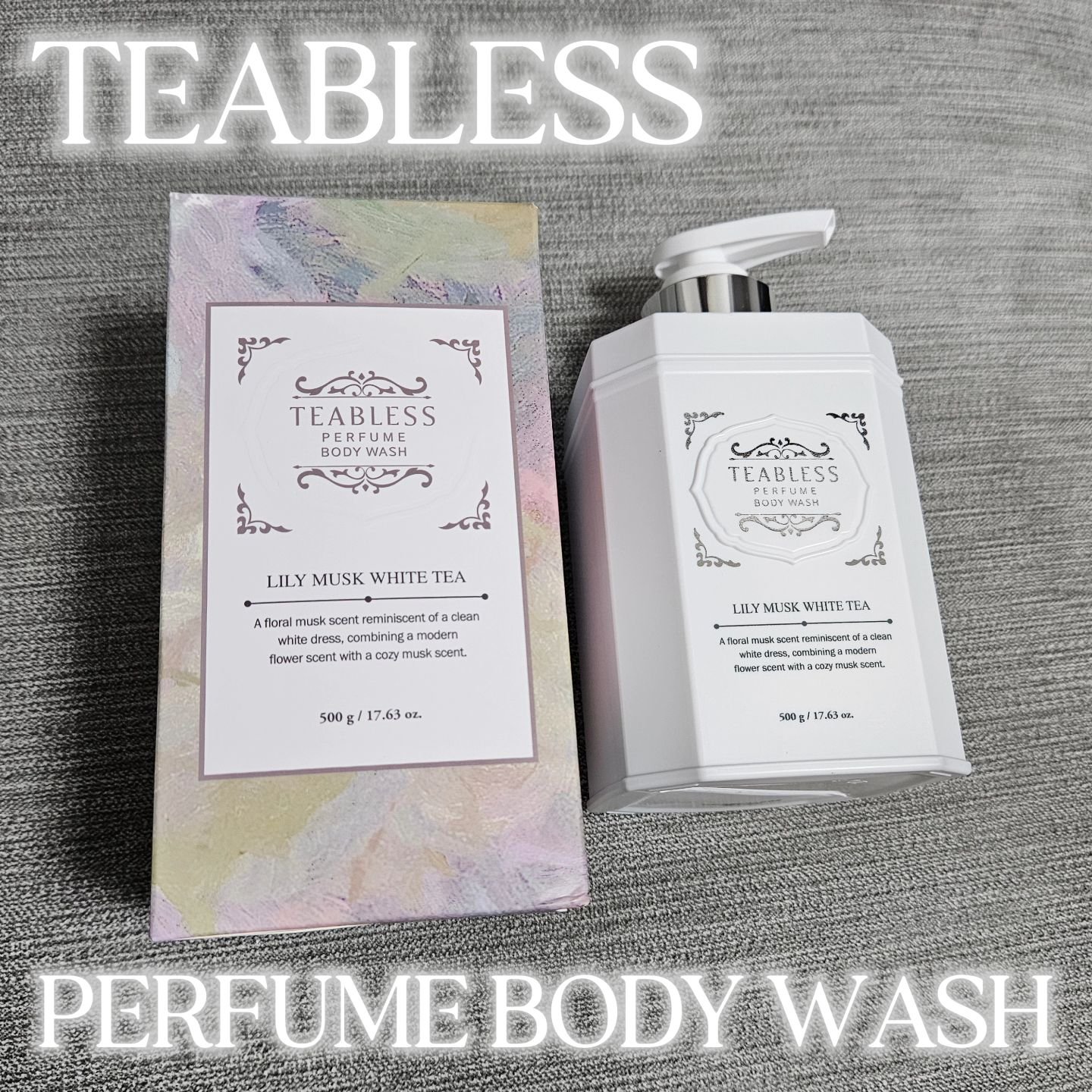 パフュームボディウォッシュ リリームスクホワイトティー/TEABLESS/ボディソープを使ったクチコミ（1枚目）