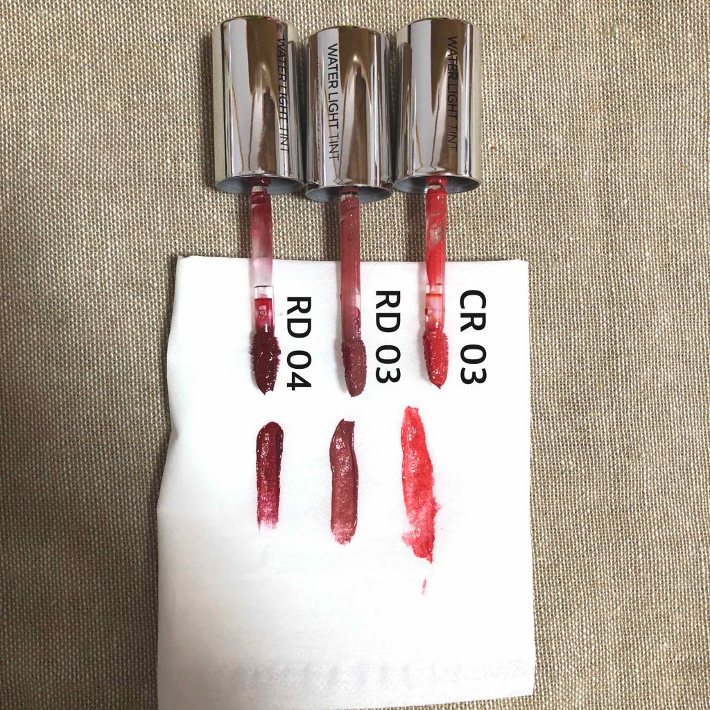 アピュー ウォーターライト ティント/A’pieu/リップティントを使ったクチコミ(4枚目)