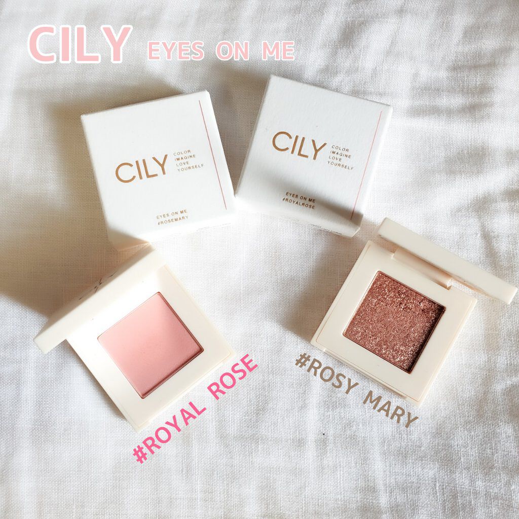 アイズオンミー #ROYAL ROSE/CILY/単色アイシャドウを使ったクチコミ（1枚目）