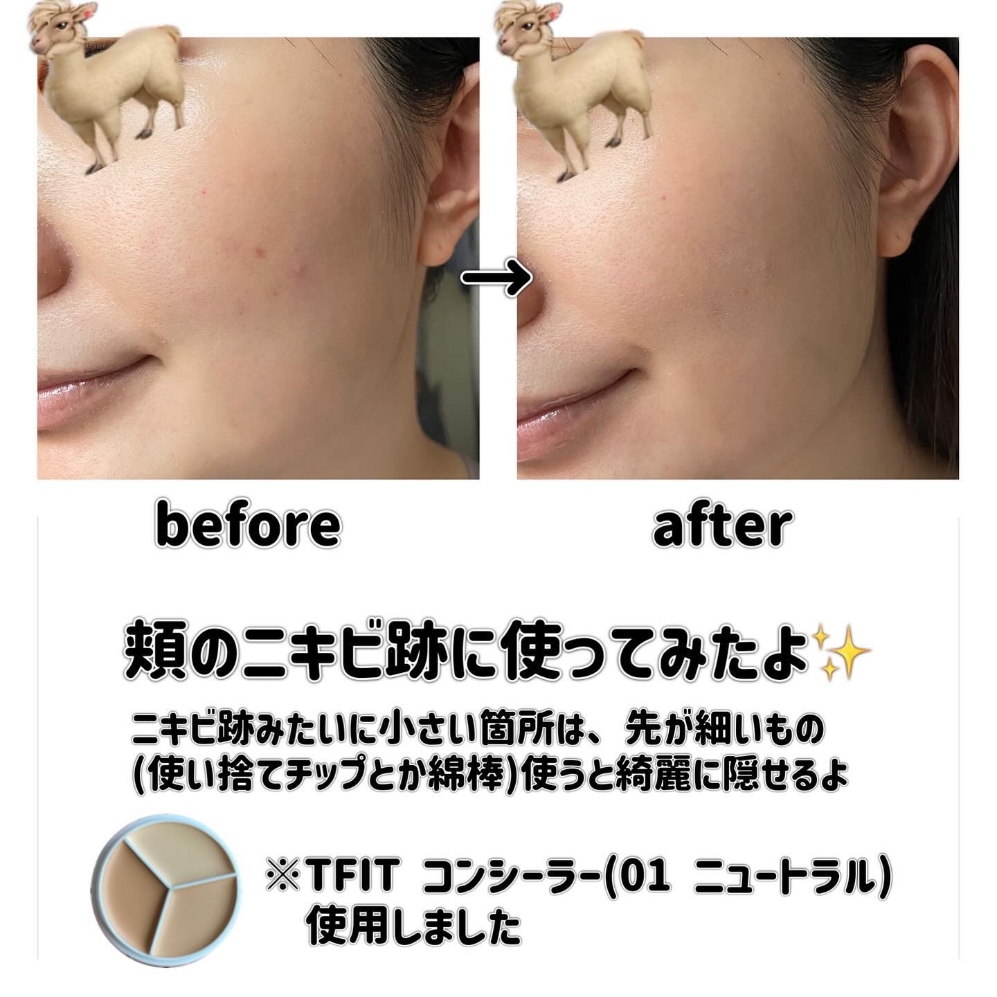 カバーアッププロコンシーラー/TFIT/パレットコンシーラーを使ったクチコミ（3枚目）