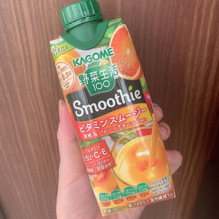 野菜生活100 Smoothie グリーンスムージー/野菜生活100/スムージーを使ったクチコミ(1枚目)