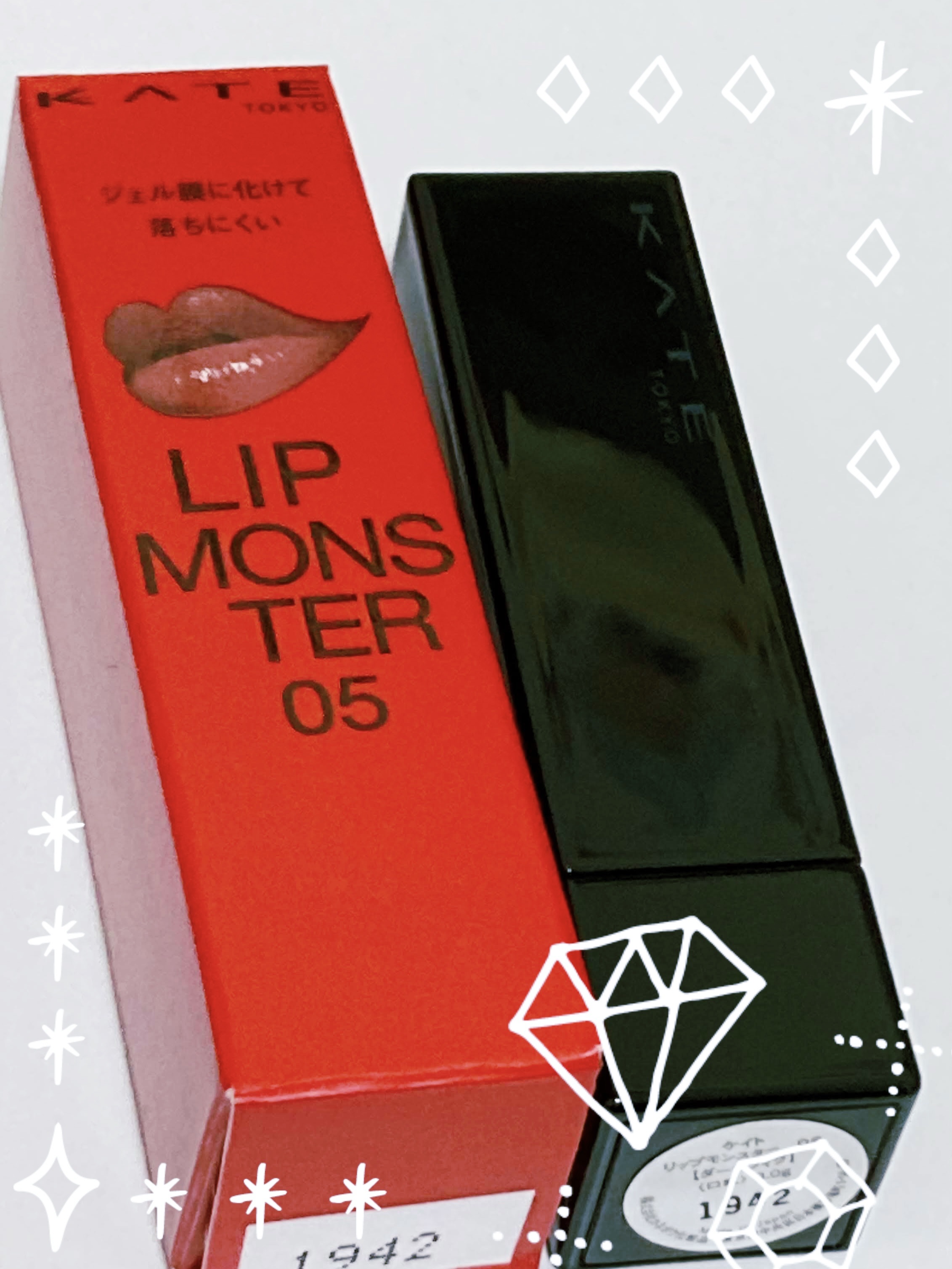 ケイト リップモンスター/KATE/口紅を使ったクチコミ（1枚目）