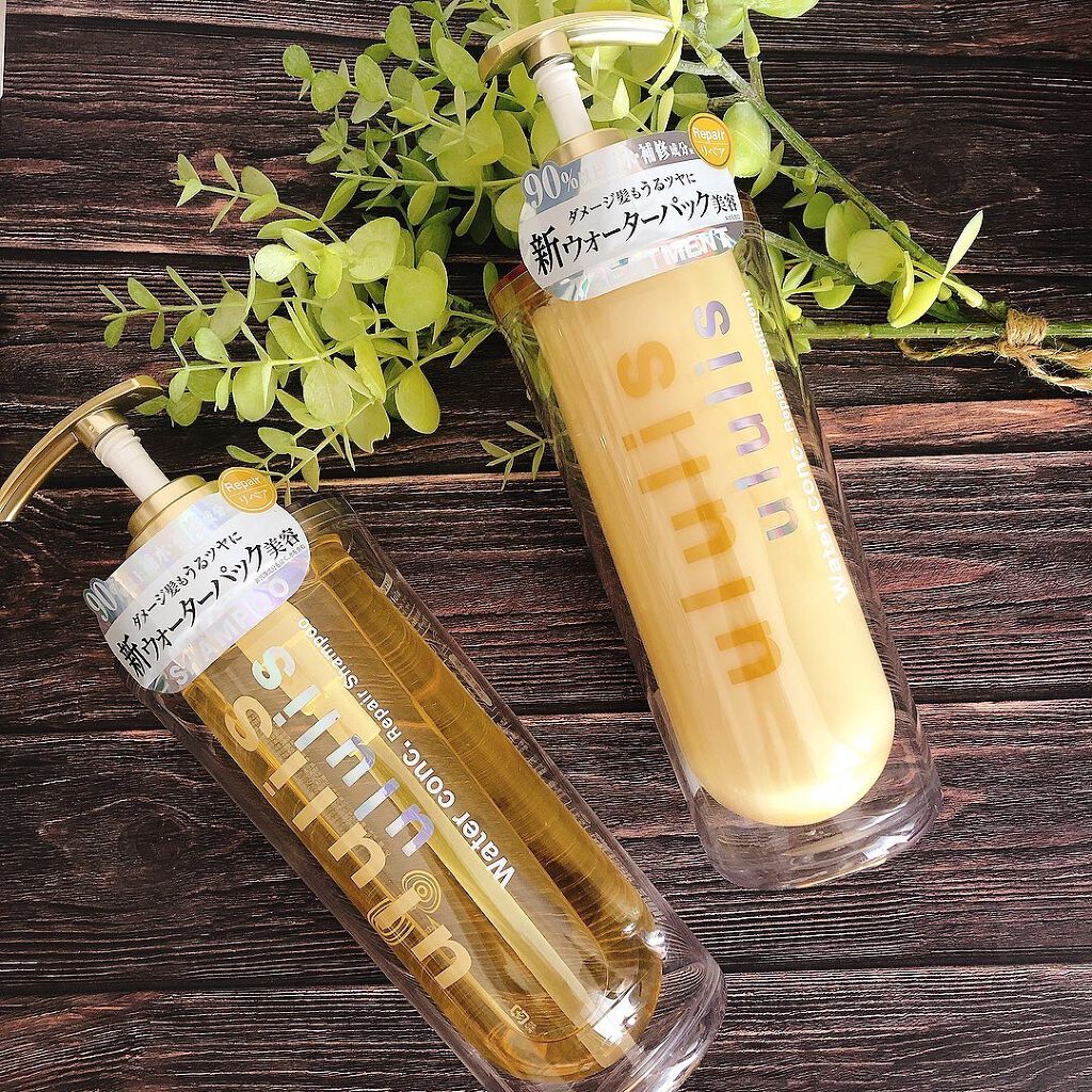 ウォーターコンク リペアシャンプー/ヘアトリートメント/ululis/シャンプー・コンディショナーを使ったクチコミ(1枚目)