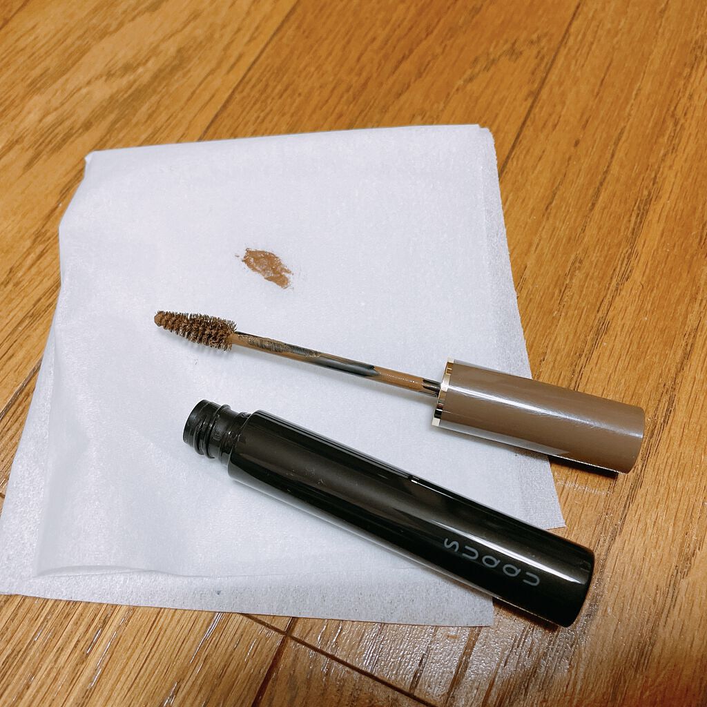 ボリューム アイブロウ マスカラ 03 キャメル/SUQQU/眉マスカラを使ったクチコミ（1枚目）