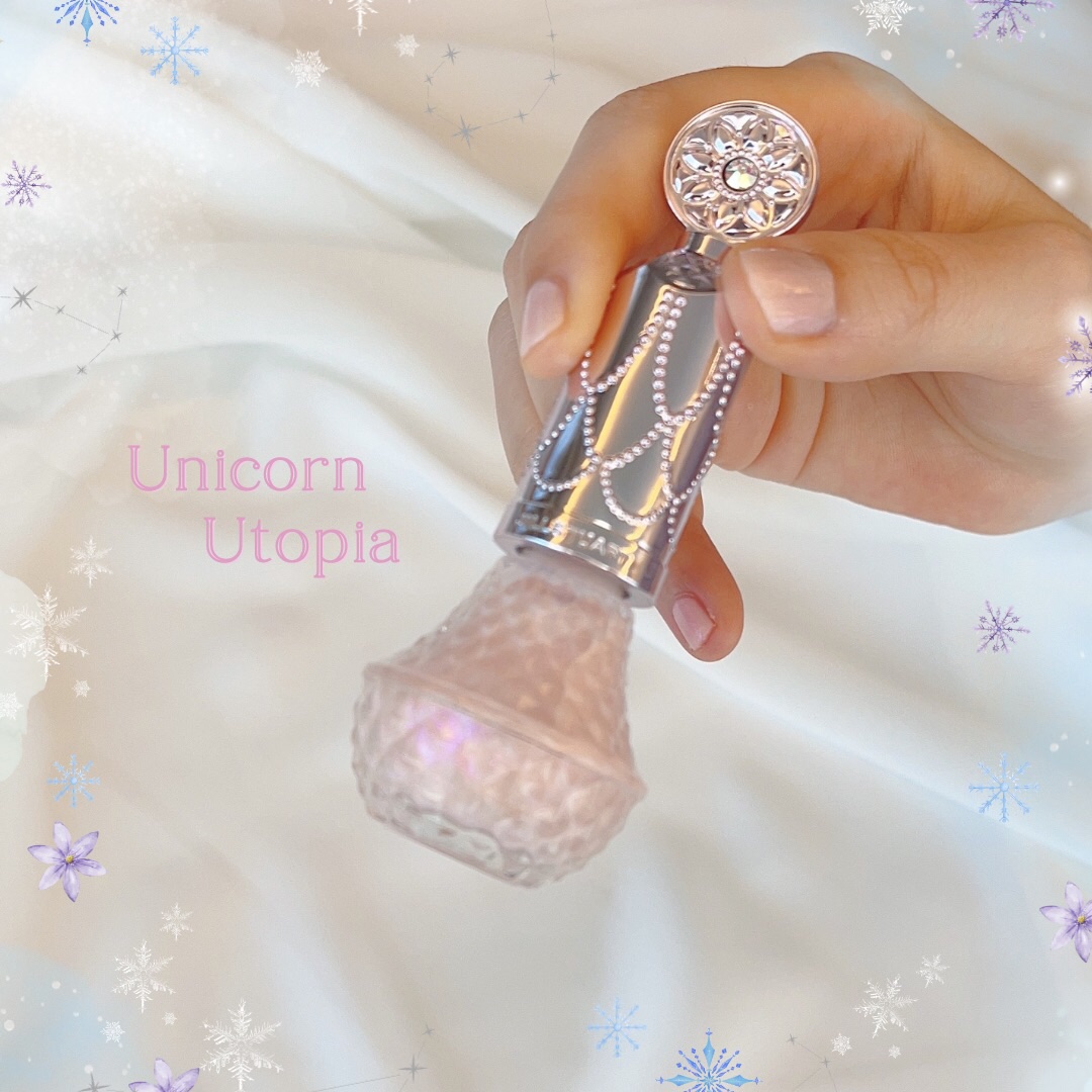 フレグラント ネイルラッカー 01 shining romance<ユニコーンユートピア>(限定色）/JILL STUART/マニキュアを使ったクチコミ（1枚目）