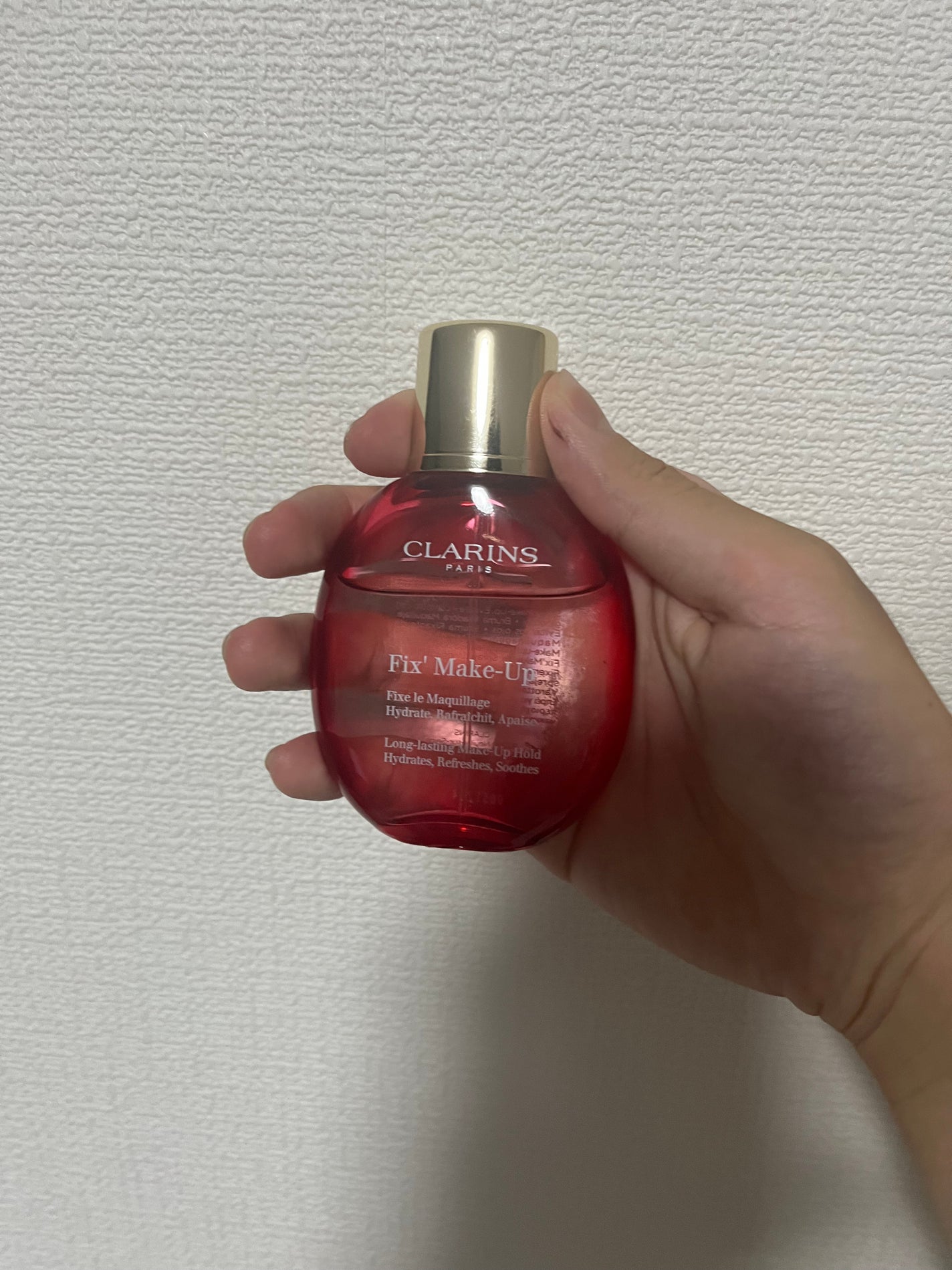 フィックス メイクアップ/CLARINS/ミスト状化粧水を使ったクチコミ(1枚目)