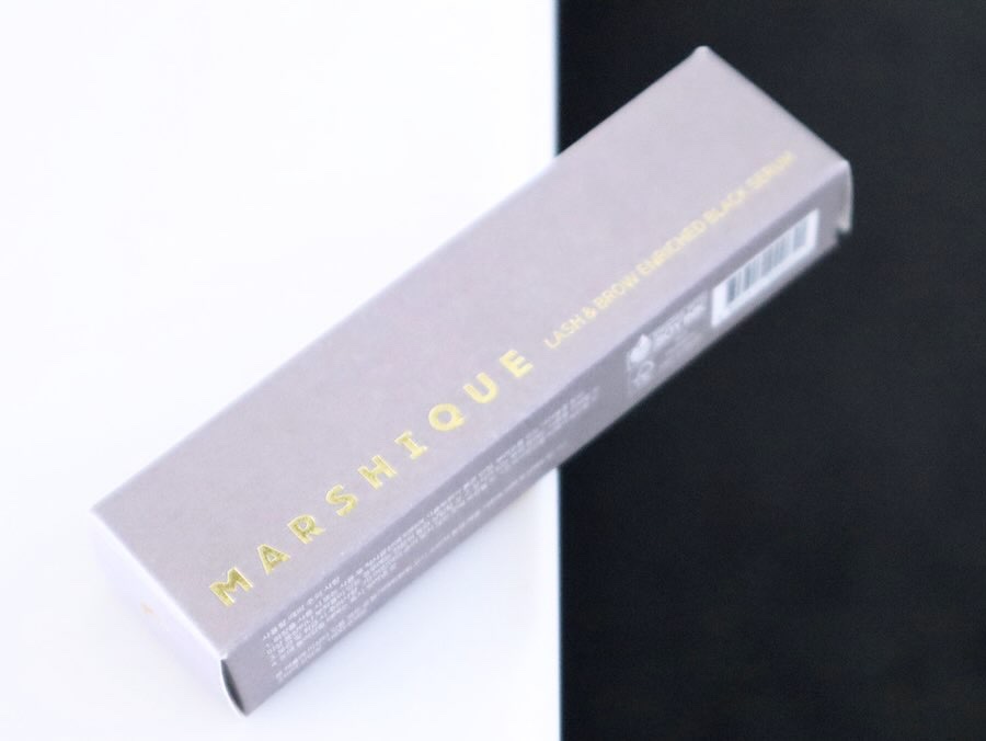 LASH & BROW ENRICHED BLACK SERUM/MARSHIQUE/まつげ美容液を使ったクチコミ（1枚目）