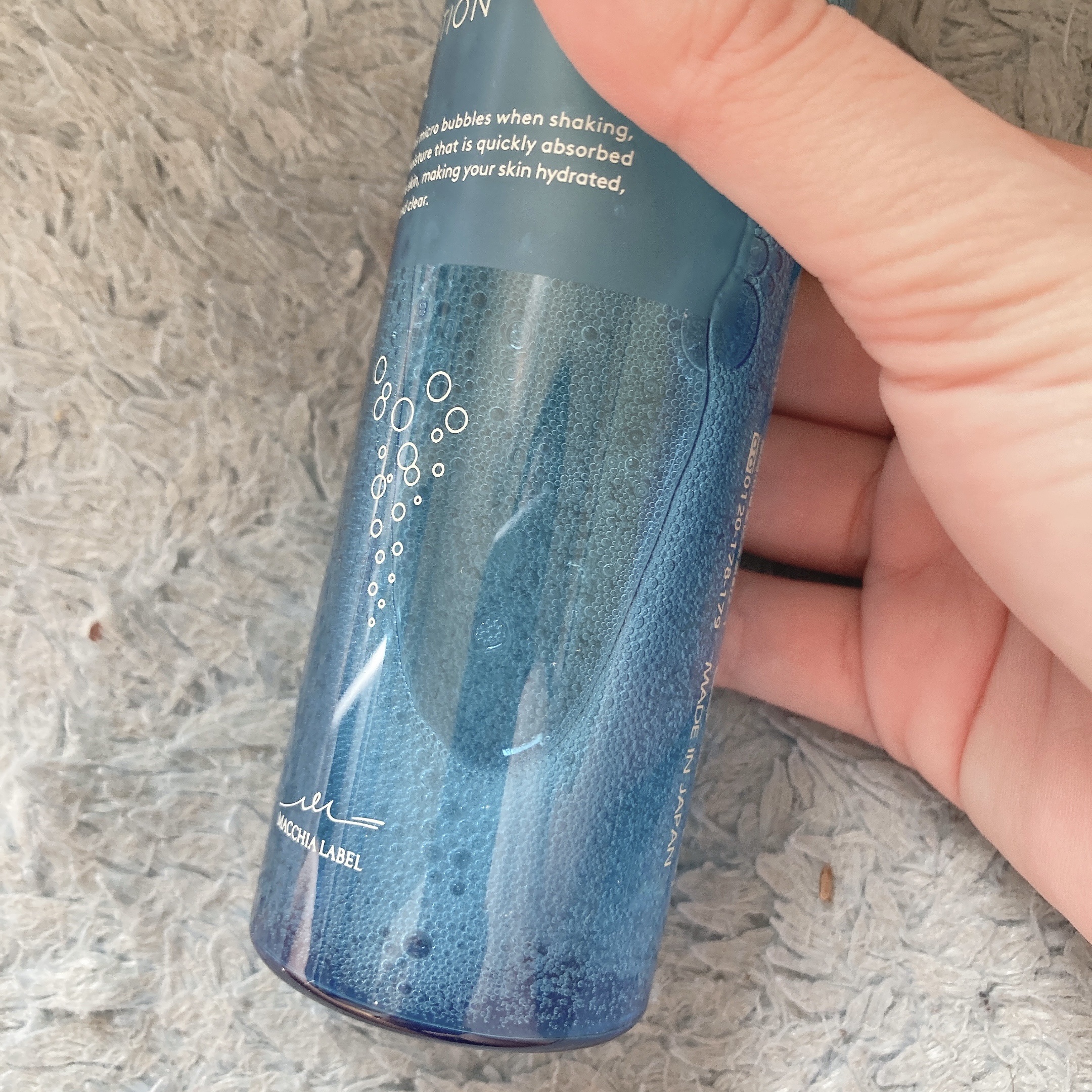 薬用マイクロバブルローション/Macchia Label/化粧水を使ったクチコミ（2枚目）