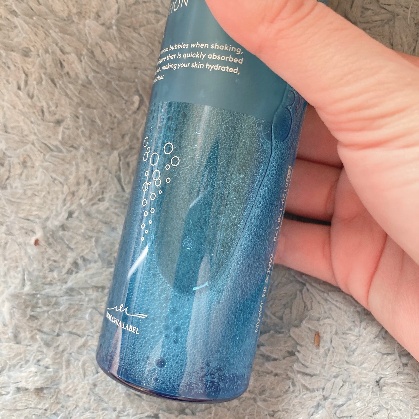 薬用マイクロバブルローション/Macchia Label/化粧水を使ったクチコミ(2枚目)