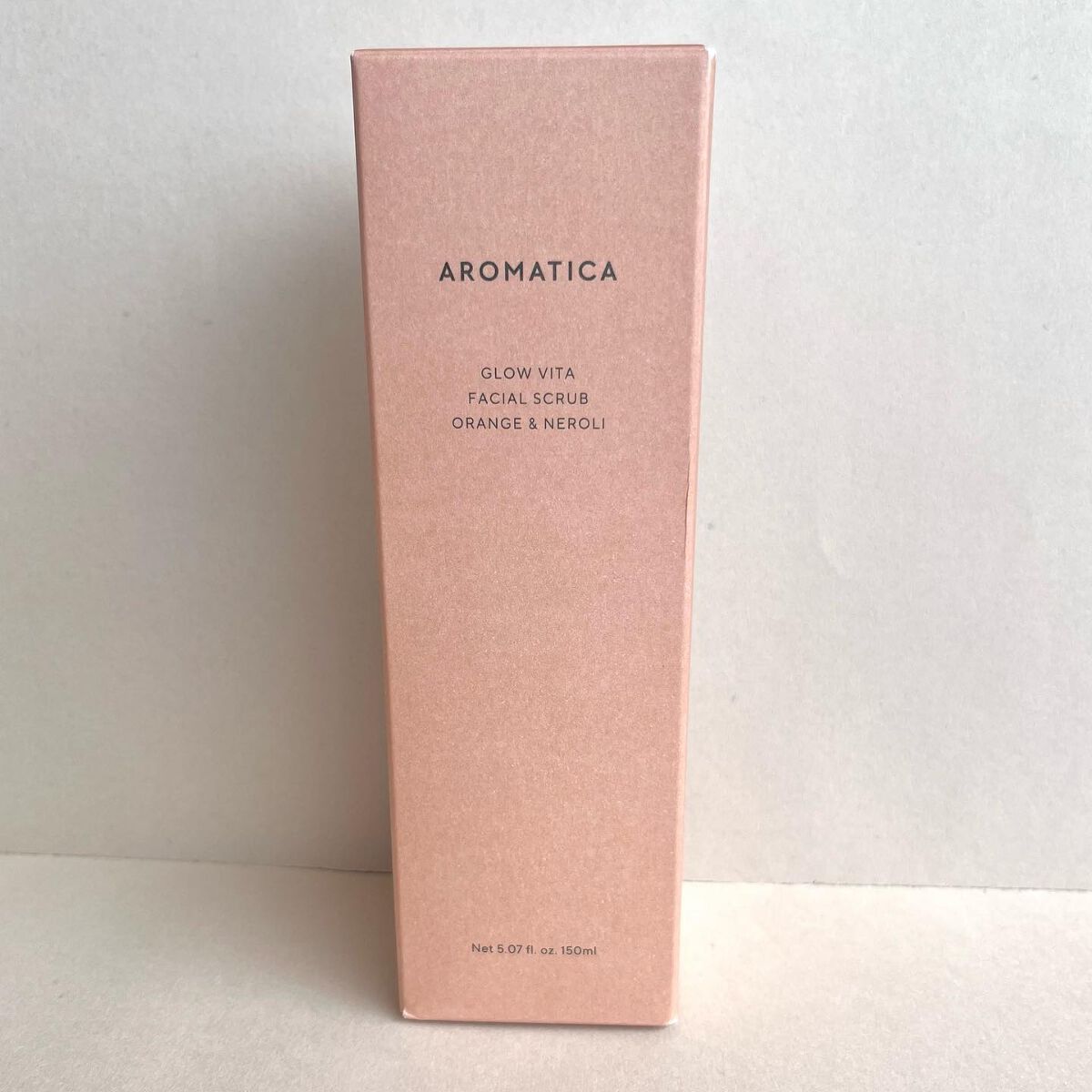 グロービタ フェイシャルスクラブ オレンジ&ネロリ/AROMATICA/スクラブ・ゴマージュを使ったクチコミ(5枚目)