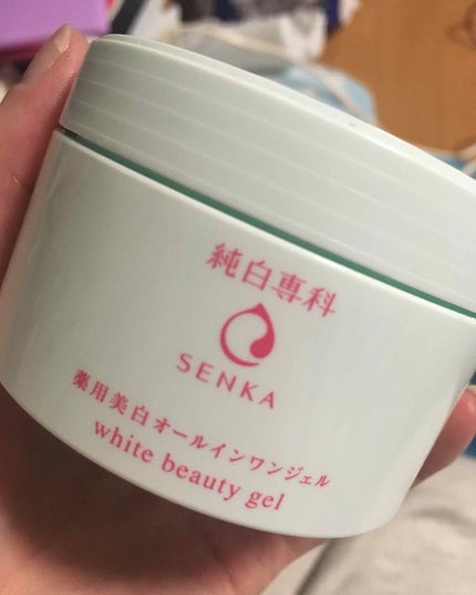 純白専科 すっぴん濃密ジェル/SENKA(専科)/オールインワン化粧品を使ったクチコミ(1枚目)