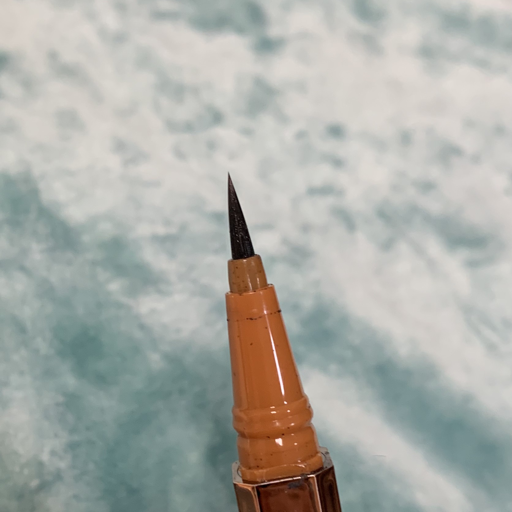 アイライナー 02 マロンブラウン/Étoile Rose/リキッドアイライナーを使ったクチコミ（2枚目）