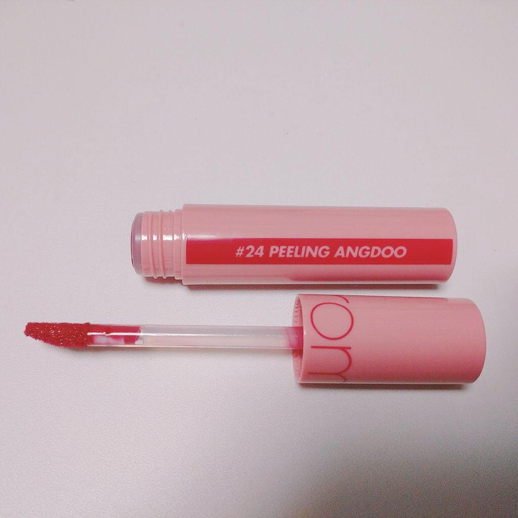 ジューシーラスティングティント/rom&nd/リップティントを使ったクチコミ(2枚目)