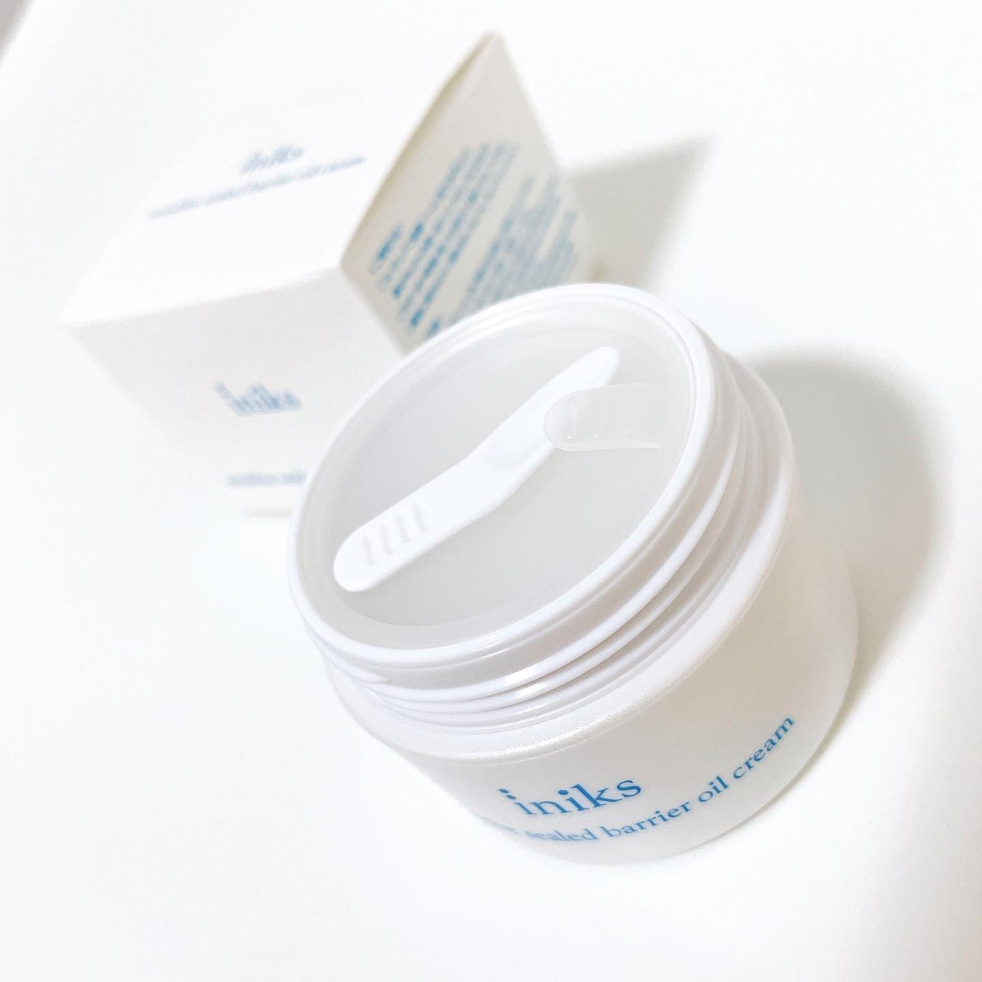 センシティブ シールドバリア オイルクリーム/iniks/フェイスクリームを使ったクチコミ(4枚目)