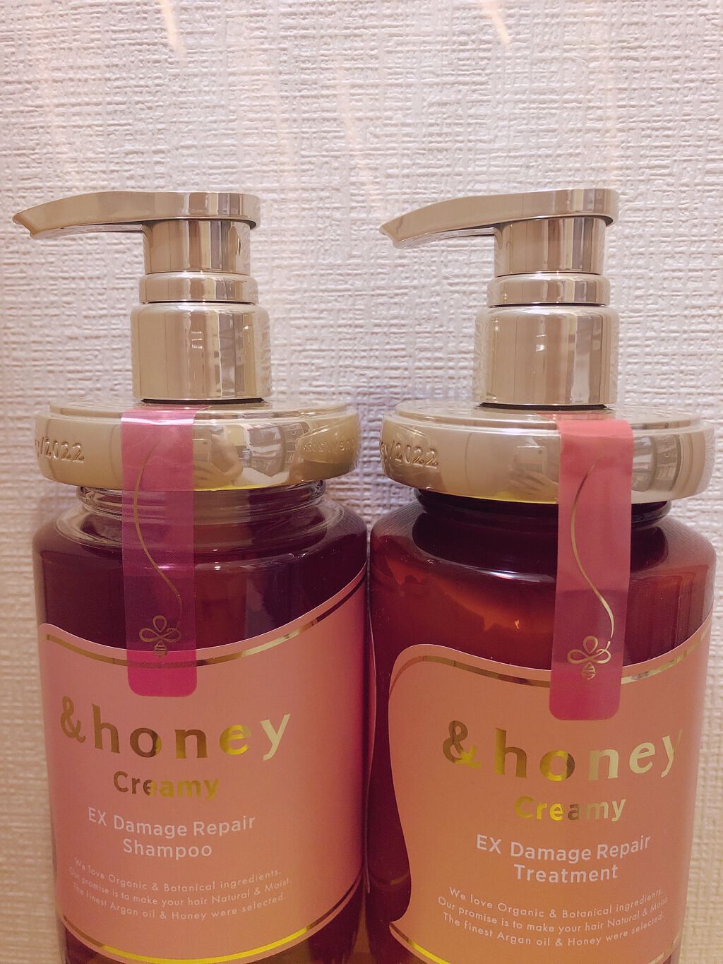Creamy EXダメージリペアシャンプー1.0/ヘアトリートメント2.0/&honey/市販シャンプーを使ったクチコミ（2枚目）