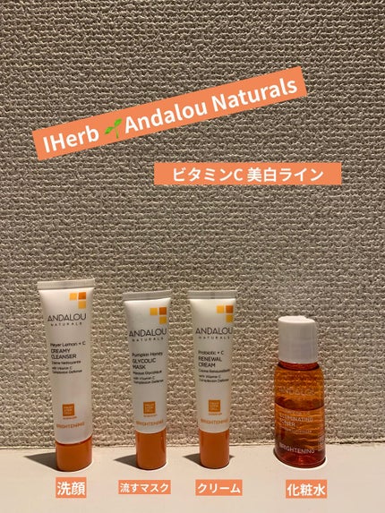 Probiotic + C Renewal Cream/Andalou Naturals/フェイスクリームを使ったクチコミ(1枚目)