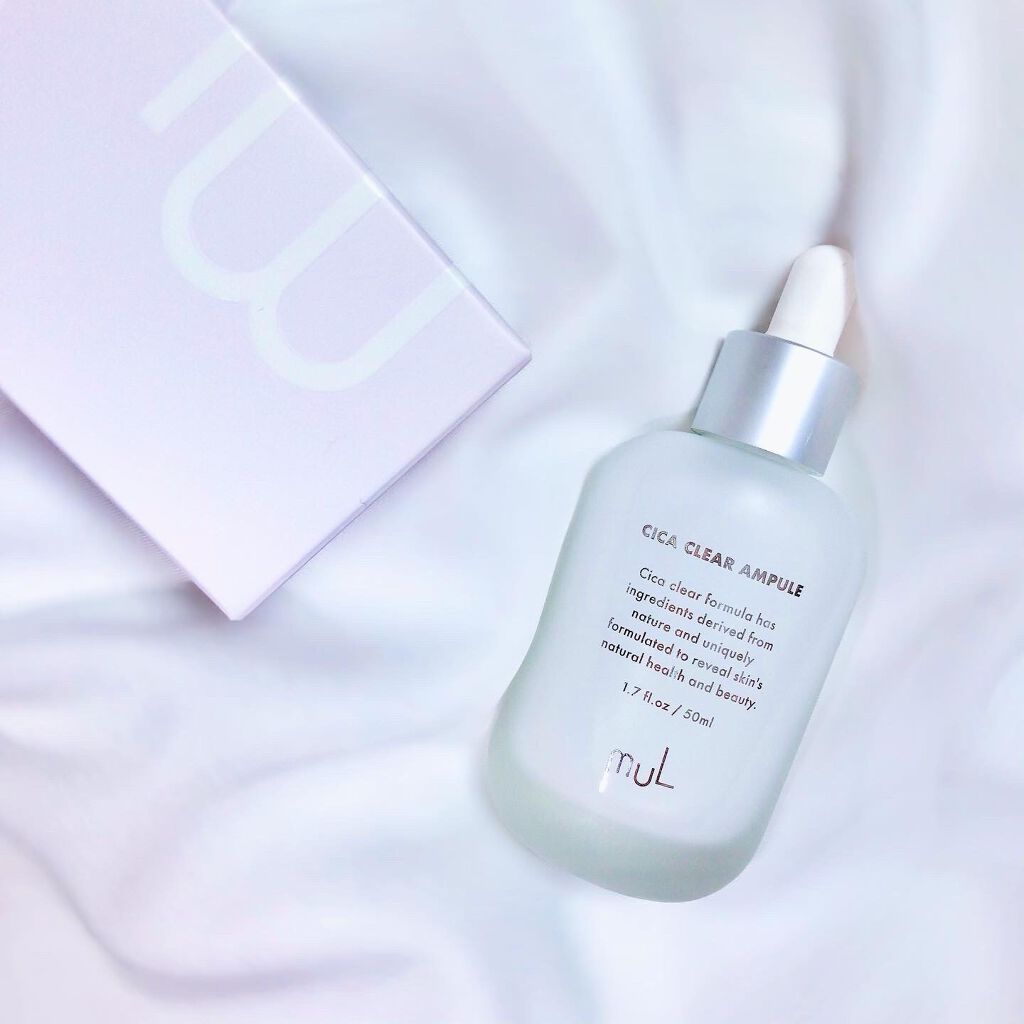 ブースター・導入液 MUL CICA CLEAR 試してみた】シカクリアアンプル mul clearの効果・肌質別の