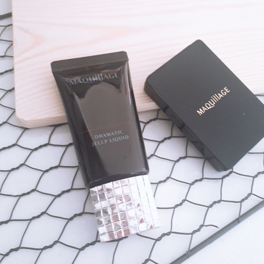 ドラマティックジェリーリキッド/マキアージュ/リキッドファンデーションを使ったクチコミ(1枚目)