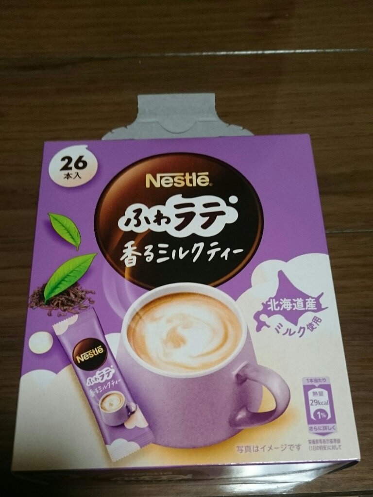 ふわラテ香るミルクティー/Nestle/その他を使ったクチコミ（1枚目）