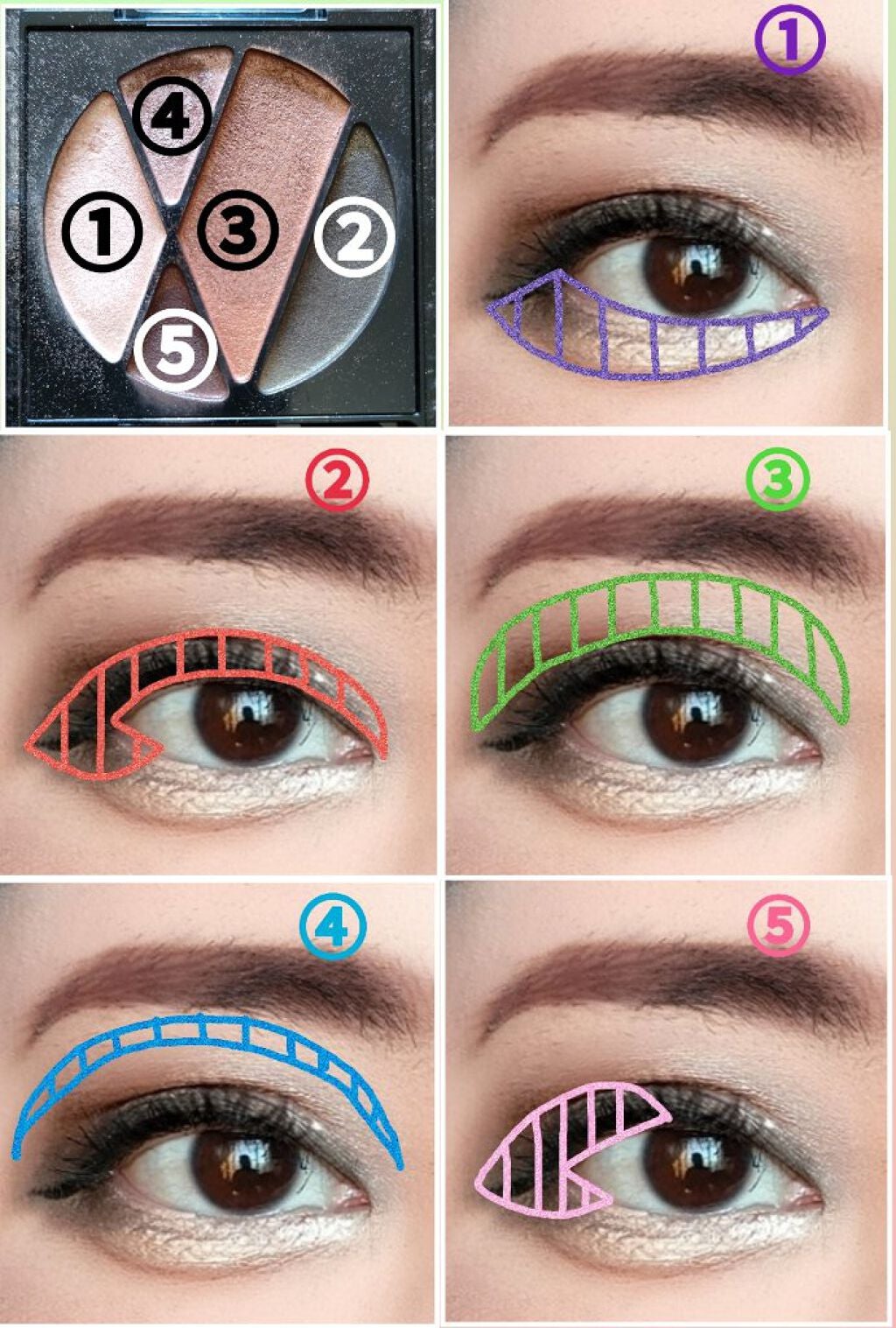 限定 リアルラスティング グリッターシャドウ/K-パレット/単色アイシャドウを使ったクチコミ(2枚目)