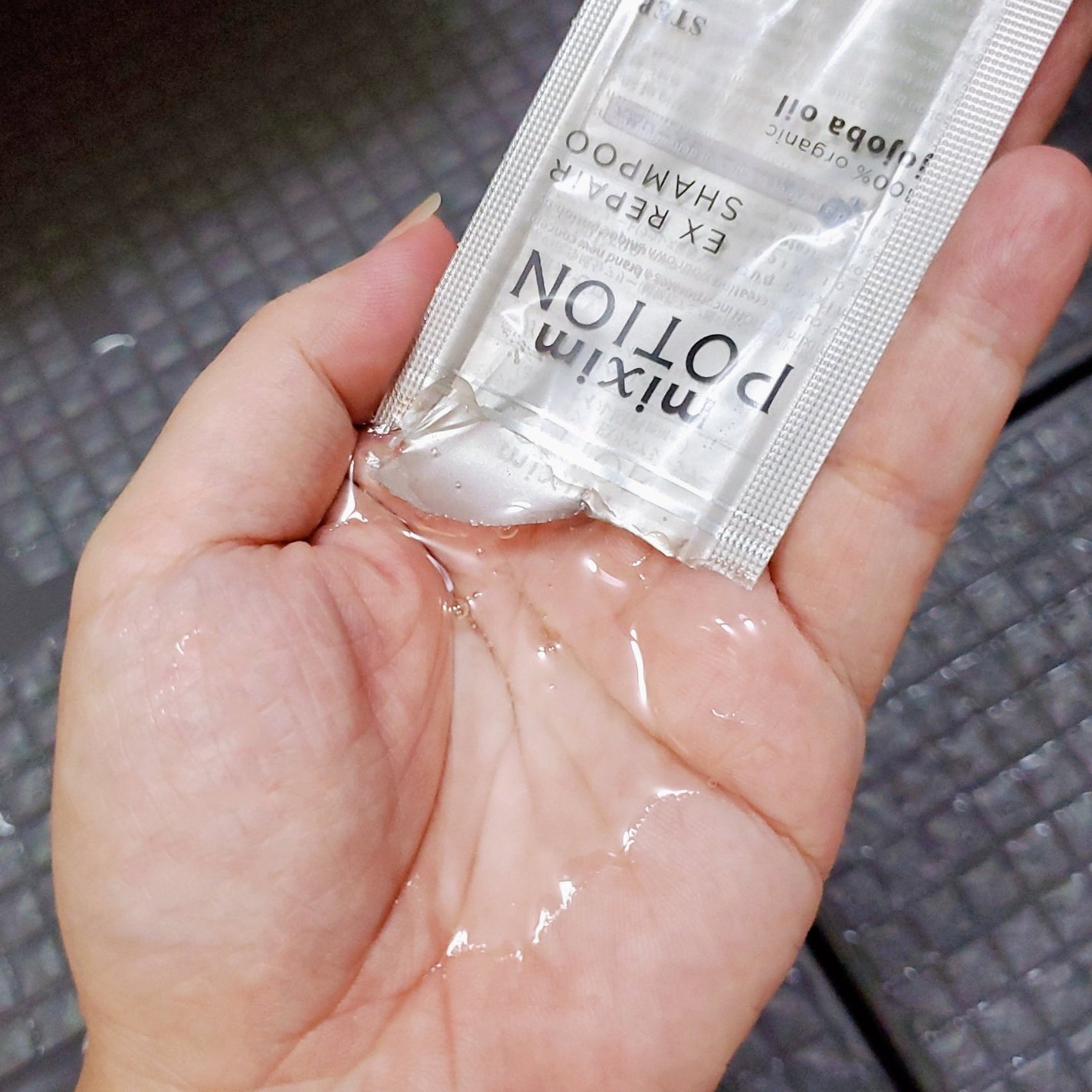 リペアシャンプー/ヘアトリートメント/mixim POTION/シャンプー・コンディショナーを使ったクチコミ(4枚目)