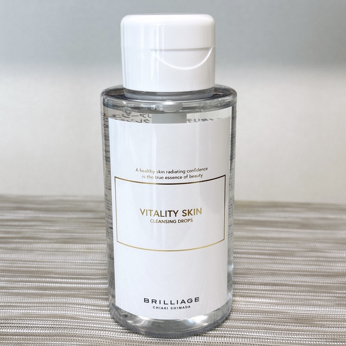 バイタリティ スキン クレンジングドロップス (クレンジングウォーター)/ブリリアージュ/クレンジングウォーターを使ったクチコミ（2枚目）