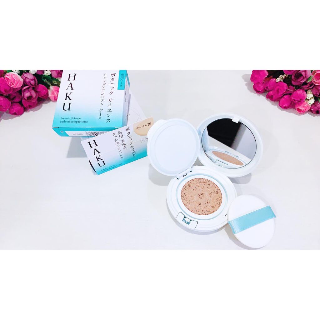 ボタニック サイエンス 薬用 美容液クッションコンパクト/HAKU/クッションファンデーションを使ったクチコミ（3枚目）