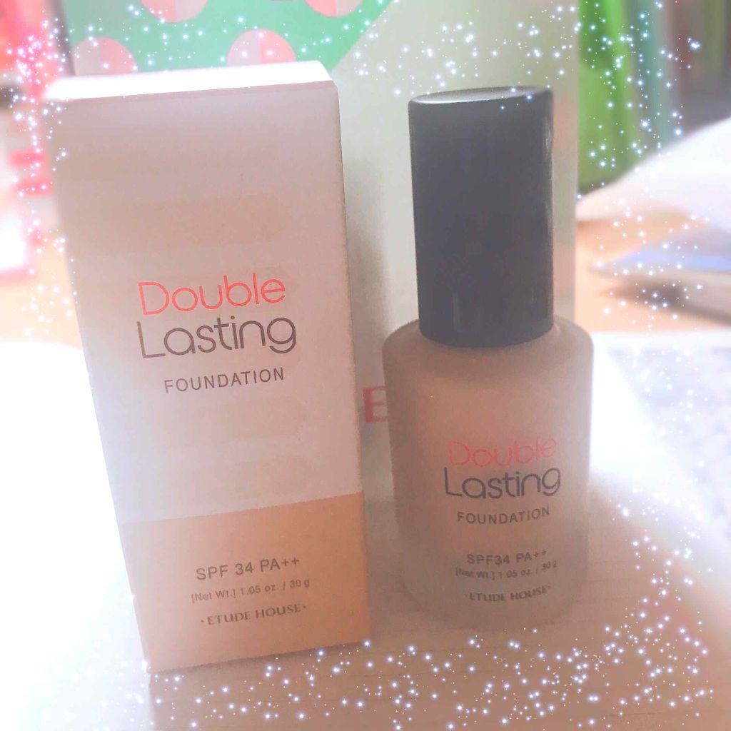 ダブルラスティング ファンデーション ペタル/ETUDE/リキッドファンデーションを使ったクチコミ（1枚目）