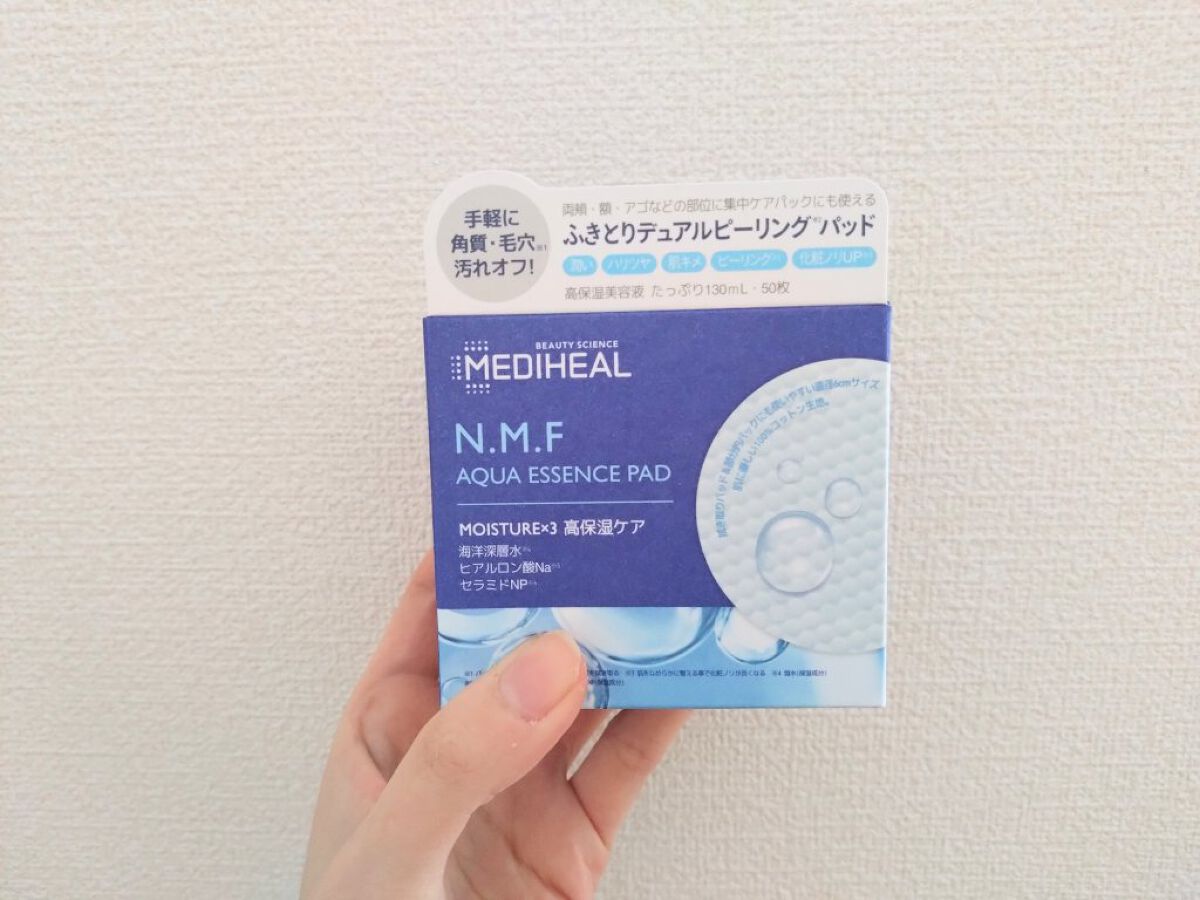 N.M.Fアクアエッセンスパッド/MEDIHEAL/トナーパッドを使ったクチコミ（1枚目）