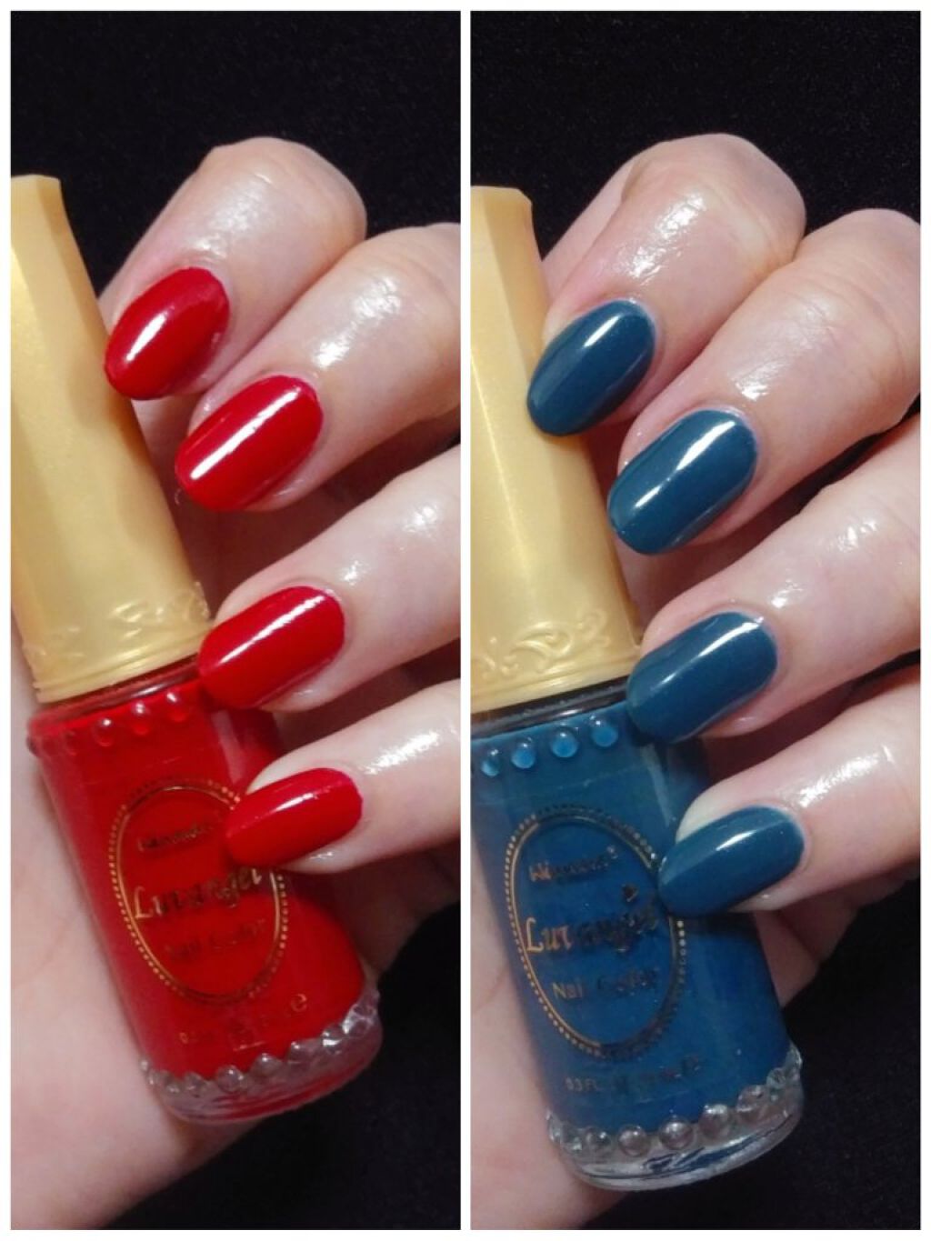 ウィンマックス ラブエンゼルネイルカラー/DAISO/マニキュアを使ったクチコミ（2枚目）