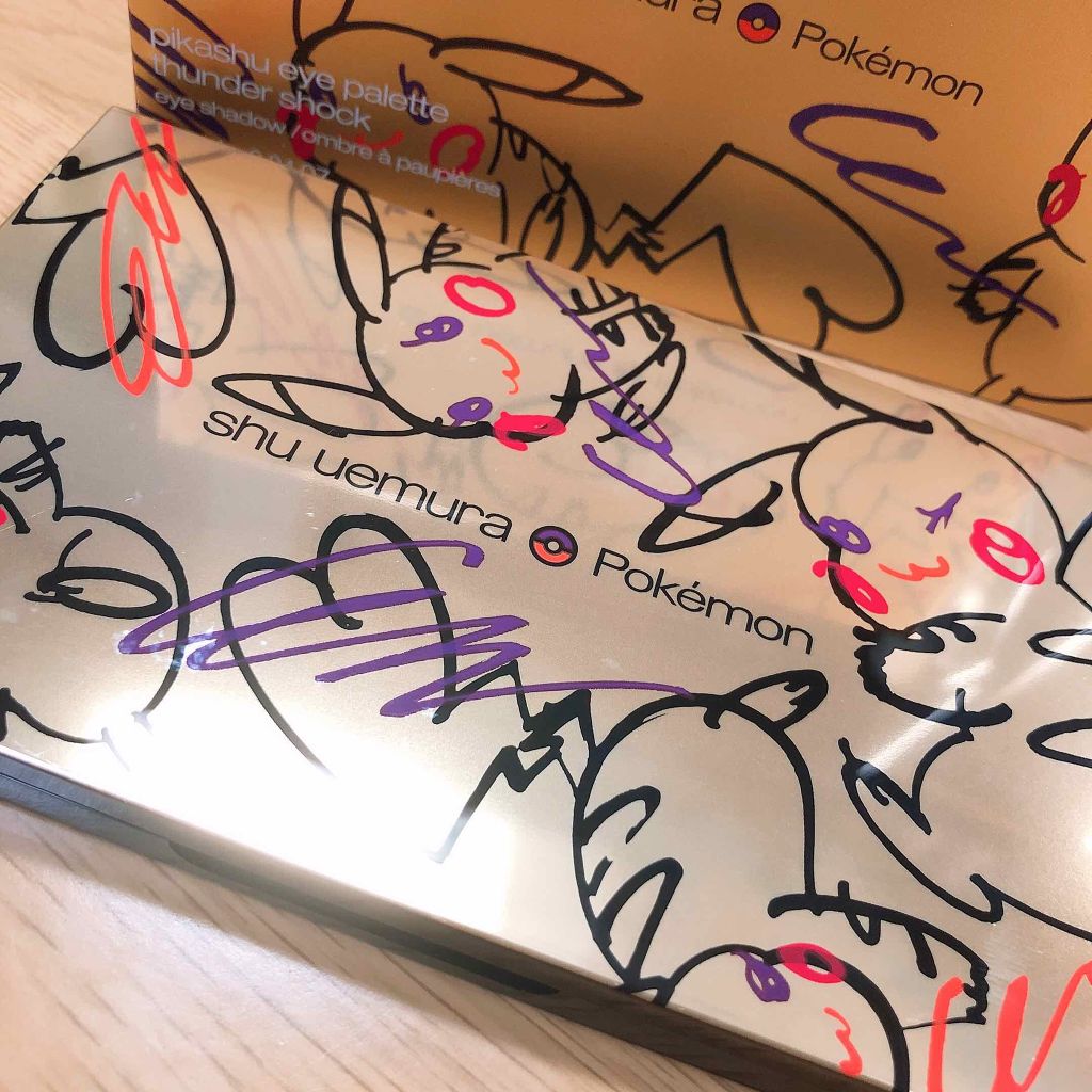 ピカシュウ アイ パレット‐サンダーショック/shu uemura/アイシャドウパレットを使ったクチコミ（1枚目）