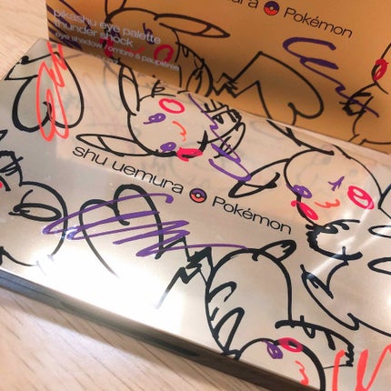 ピカシュウ アイ パレット‐サンダーショック/shu uemura/アイシャドウパレットを使ったクチコミ(1枚目)