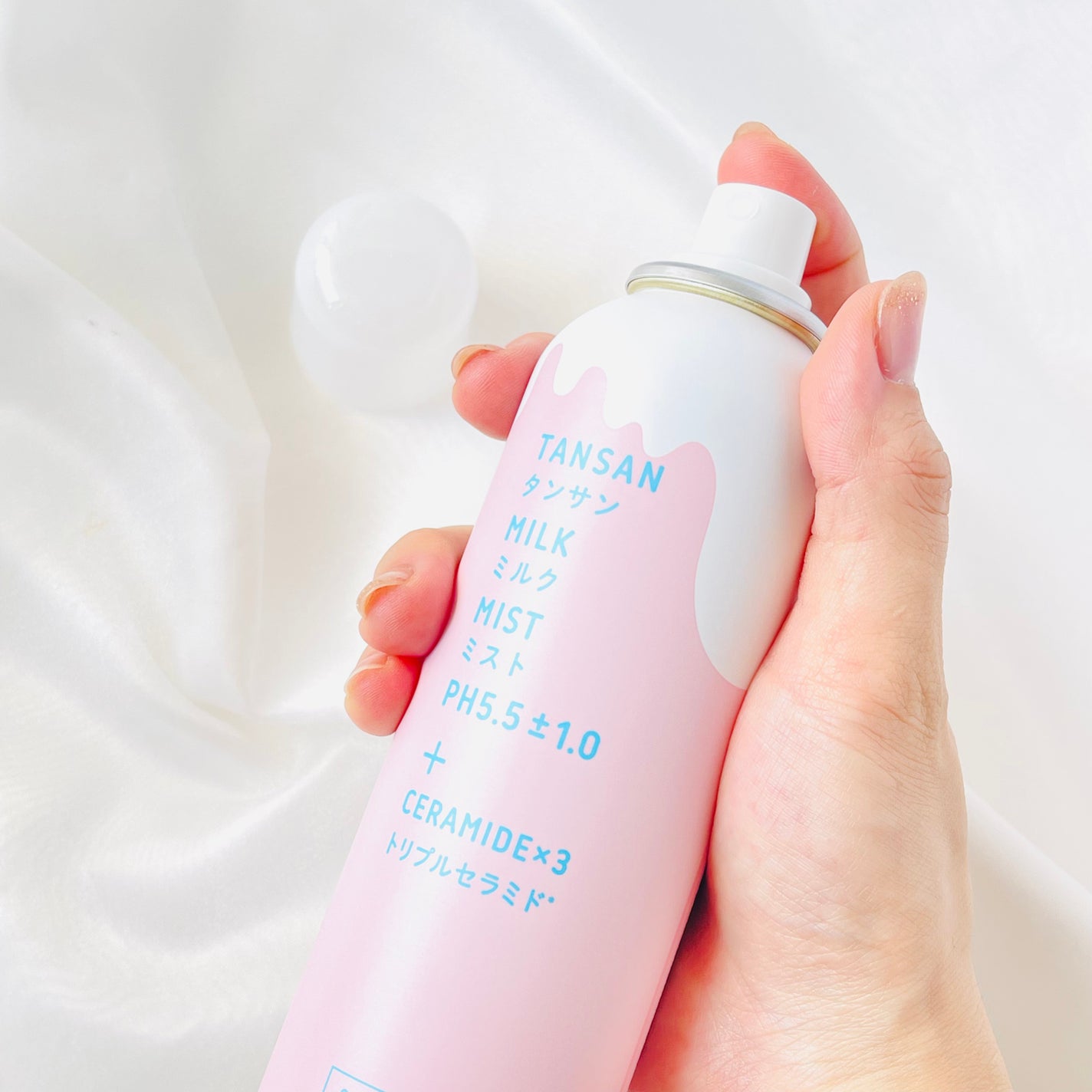 SHEE BY LITS 炭酸ミルクミスト/リッツ/ミスト状化粧水を使ったクチコミ(3枚目)