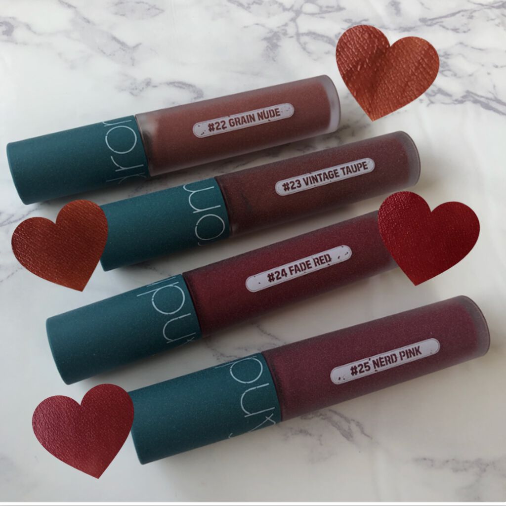 ゼロベルベットティント/rom&nd/リップティントを使ったクチコミ（2枚目）