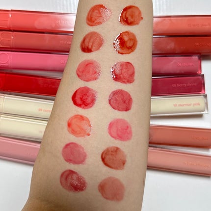 デュイフルウォーターティント/rom&nd/リップティントを使ったクチコミ(5枚目)