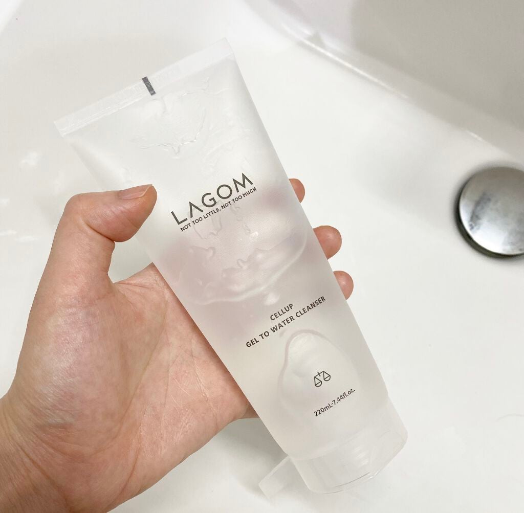 ラゴム ジェルトゥウォーター クレンザー(朝用洗顔)/LAGOM /その他洗顔料を使ったクチコミ(1枚目)