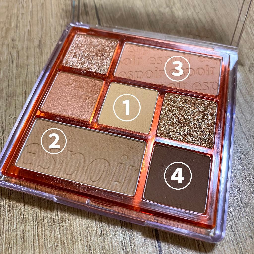 リアルアイパレット/espoir/マルチパレットを使ったクチコミ(1枚目)