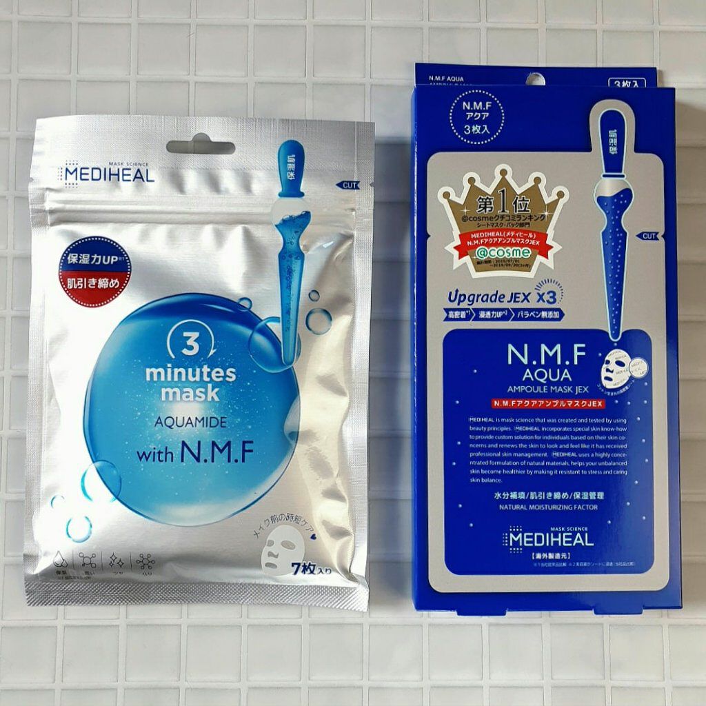 3ミニッツマスク：アクアマイドwith N.M.F/MEDIHEAL/シートマスク・パックを使ったクチコミ（2枚目）
