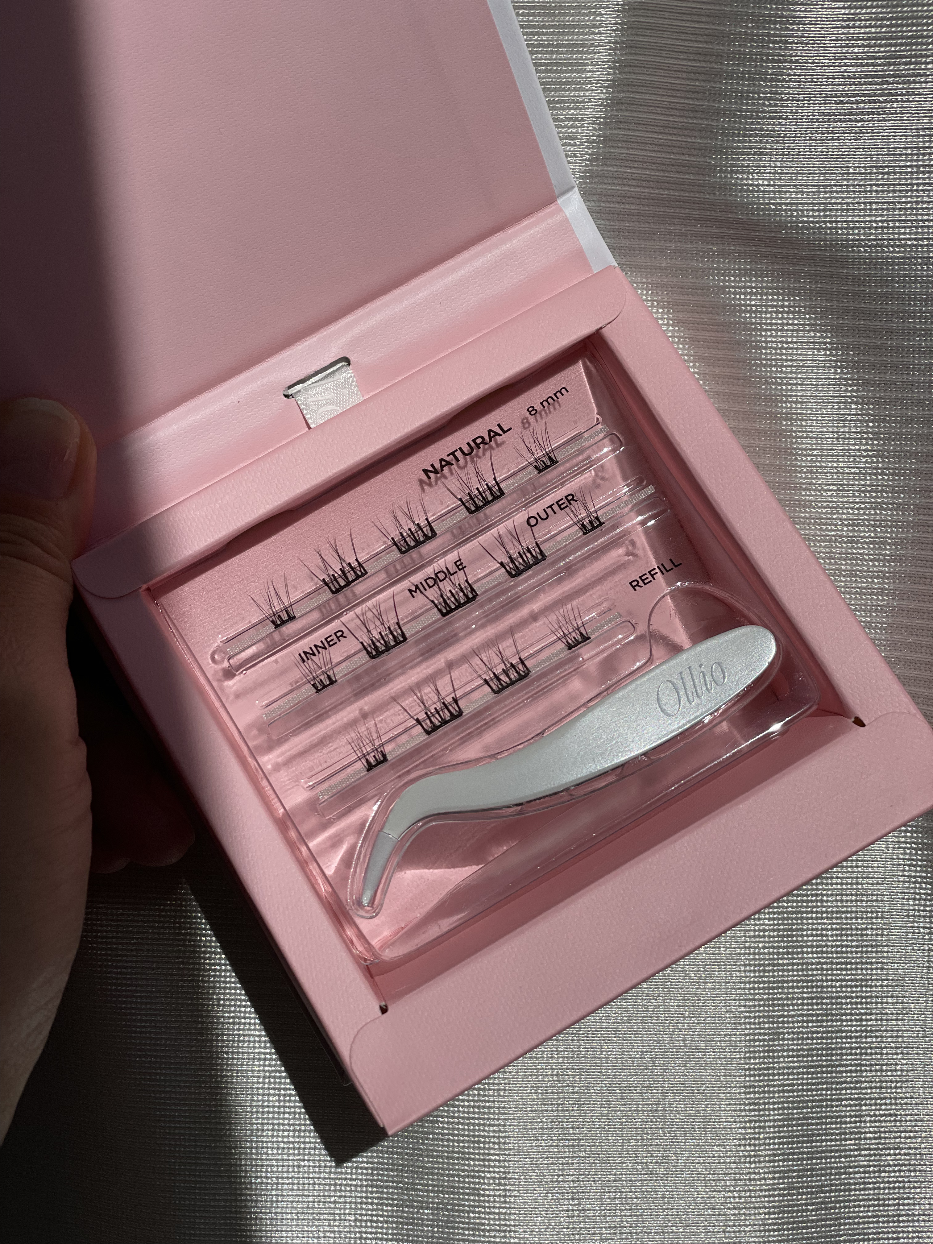 オーリオ シングル ナチュラル M 10mm/ollio/メイクアップキットを使ったクチコミ（2枚目）