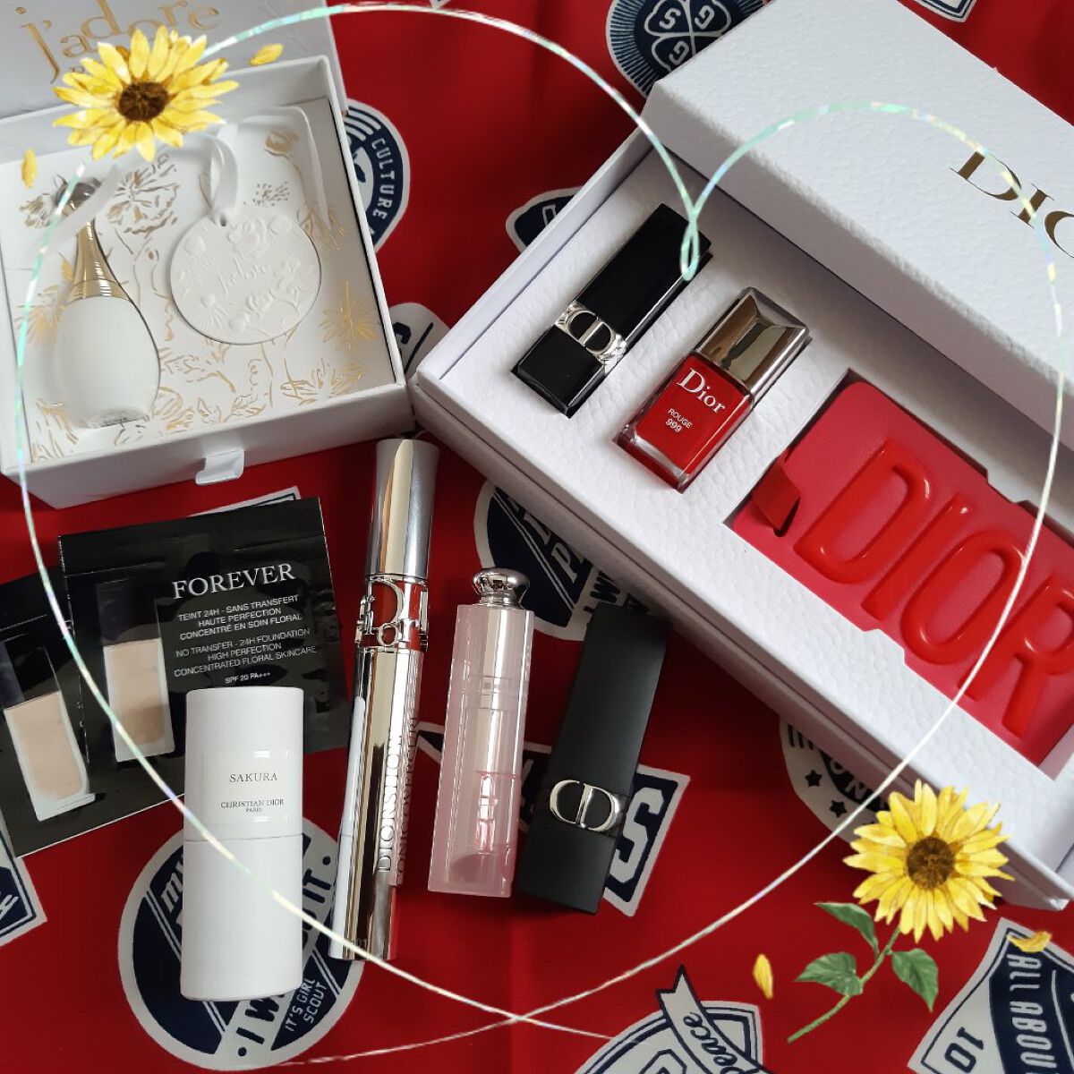 ディオール アディクト リップ グロウ 032 ジンジャーレッド/Dior/リップバームを使ったクチコミ（1枚目）