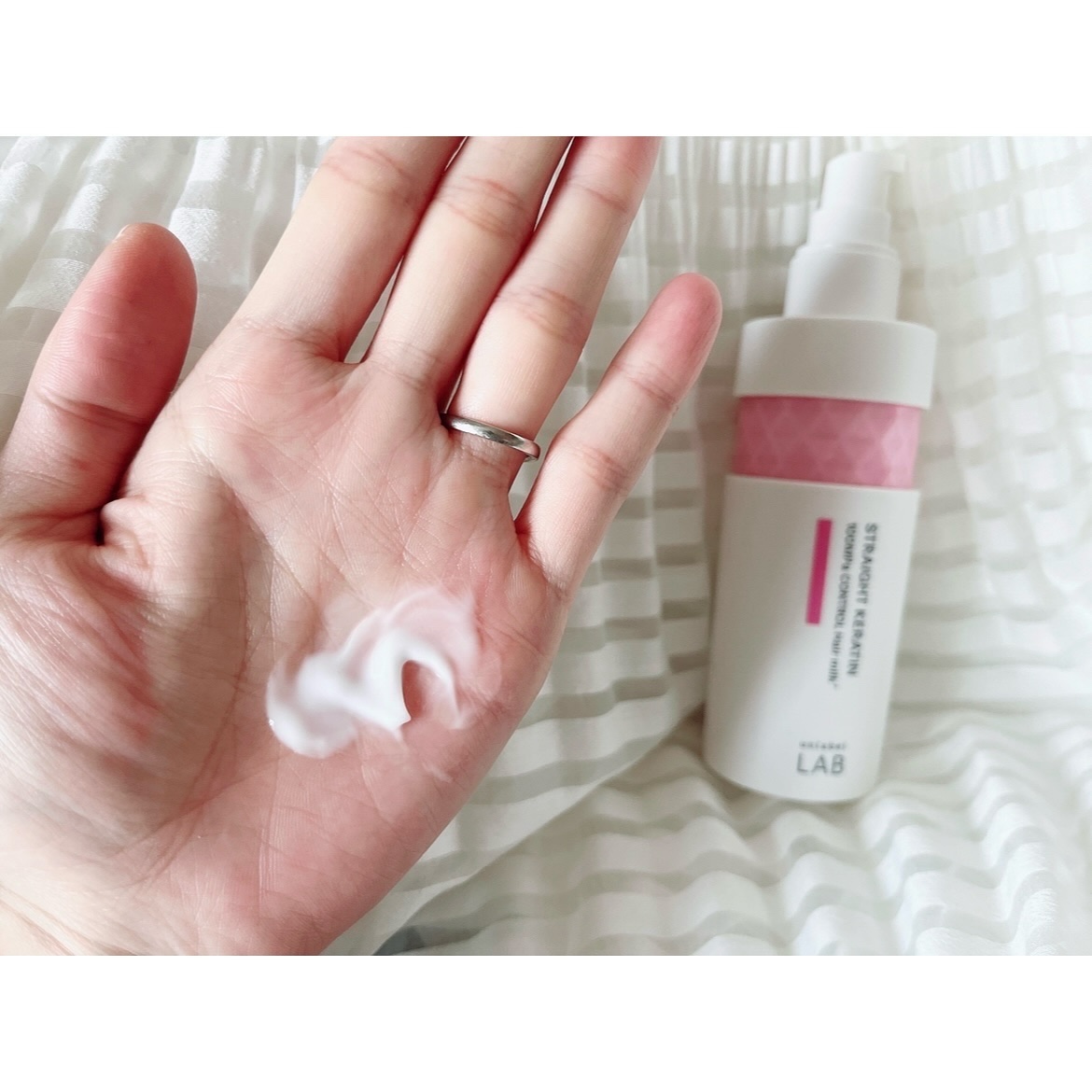 アンレーベル　KRコントロール　ヘアミルク/unlabel/ヘアミルクを使ったクチコミ（3枚目）