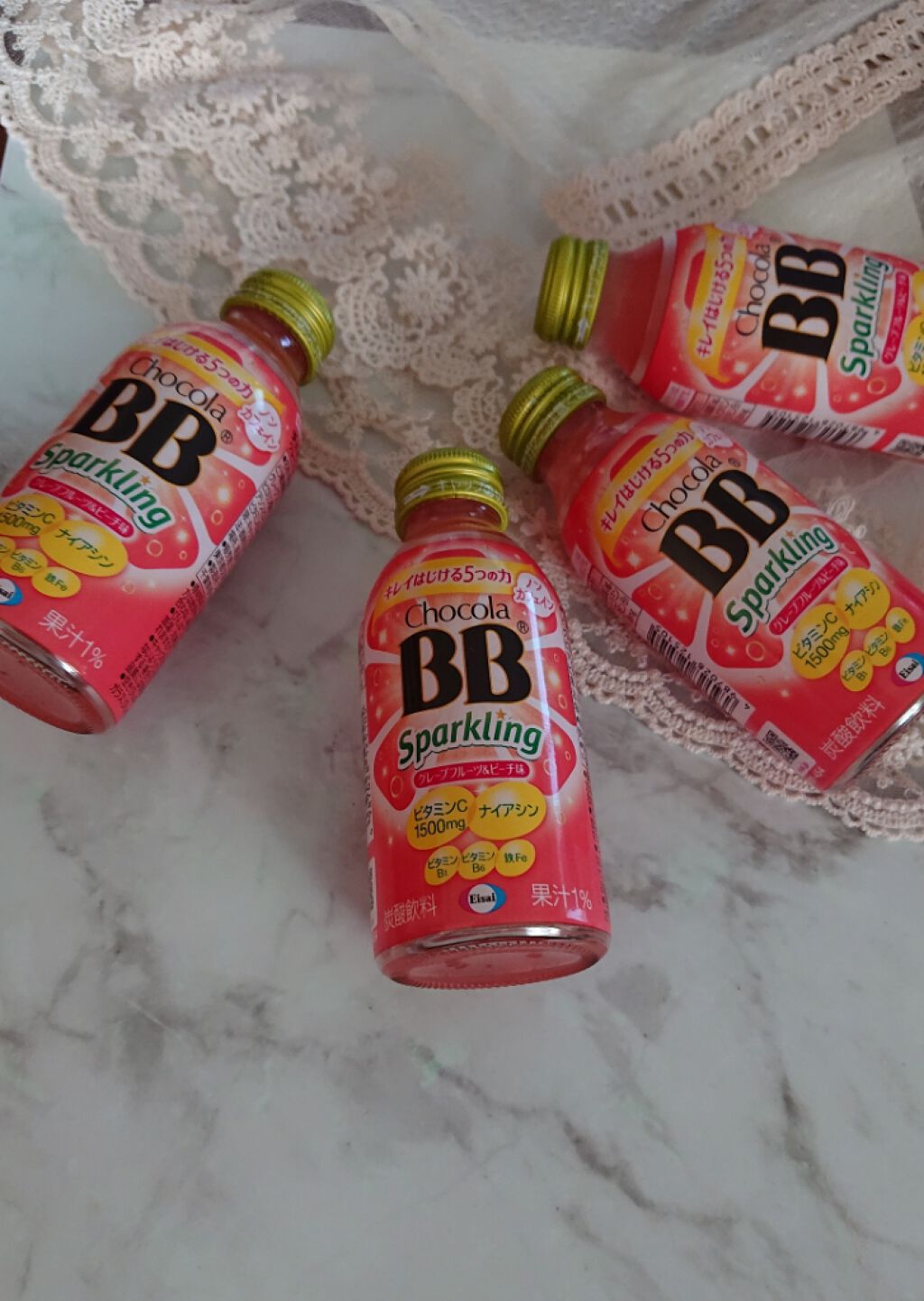 チョコラBBスパークリング/チョコラBB/美容ドリンクを使ったクチコミ（3枚目）